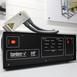 SpotTEC is a plasma/ corona hybrid system that offers wide treatment